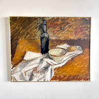 Tobacco tinted still life 32" x 26"