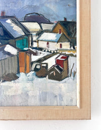 Scandinavian winter homes 24.5" x 21"