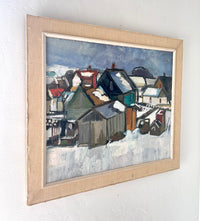 Scandinavian winter homes 24.5" x 21"
