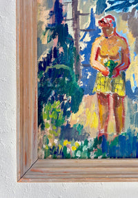 Man in the woods 13” x 16”