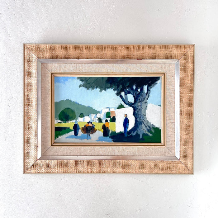 Passing the olive tree 25” x 19”