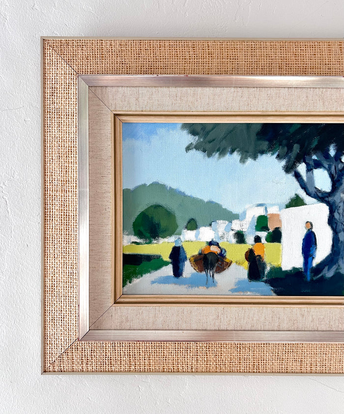 Passing the olive tree 25” x 19”