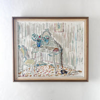 Impressionist vanity 25" x 21.5"