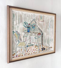 Impressionist vanity 25" x 21.5"
