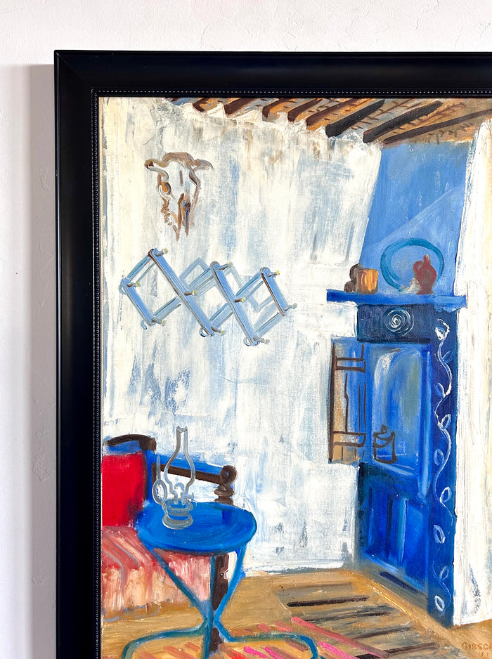 Adobe house interior 24” x 31.5”