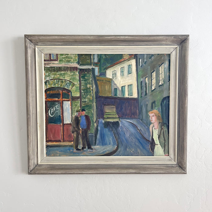 Corner cafe 30.5" x 26.5"