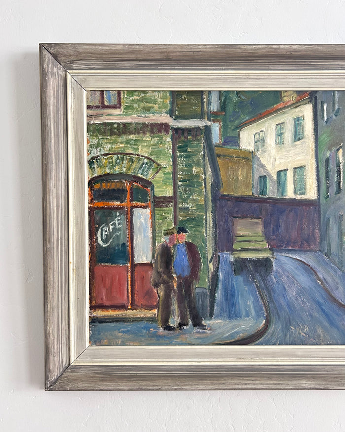 Corner cafe 30.5" x 26.5"