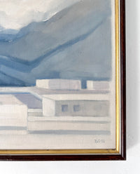 Misty minimal landscape 23” x 19.5”