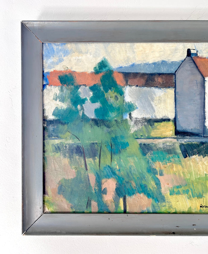 Impressionist farmhouse 26” x 21.5”