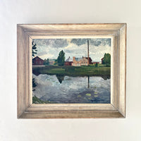 Lake reflection 23" x 20"
