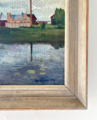 Lake reflection 23" x 20"