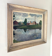 Lake reflection 23" x 20"