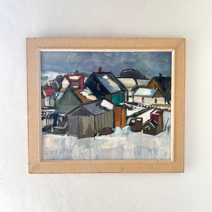 Scandinavian winter homes 24.5" x 21"