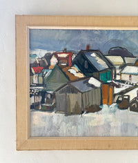 Scandinavian winter homes 24.5" x 21"