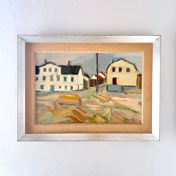 South of France town 27.5” x 20.5”