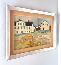 South of France town 27.5” x 20.5”