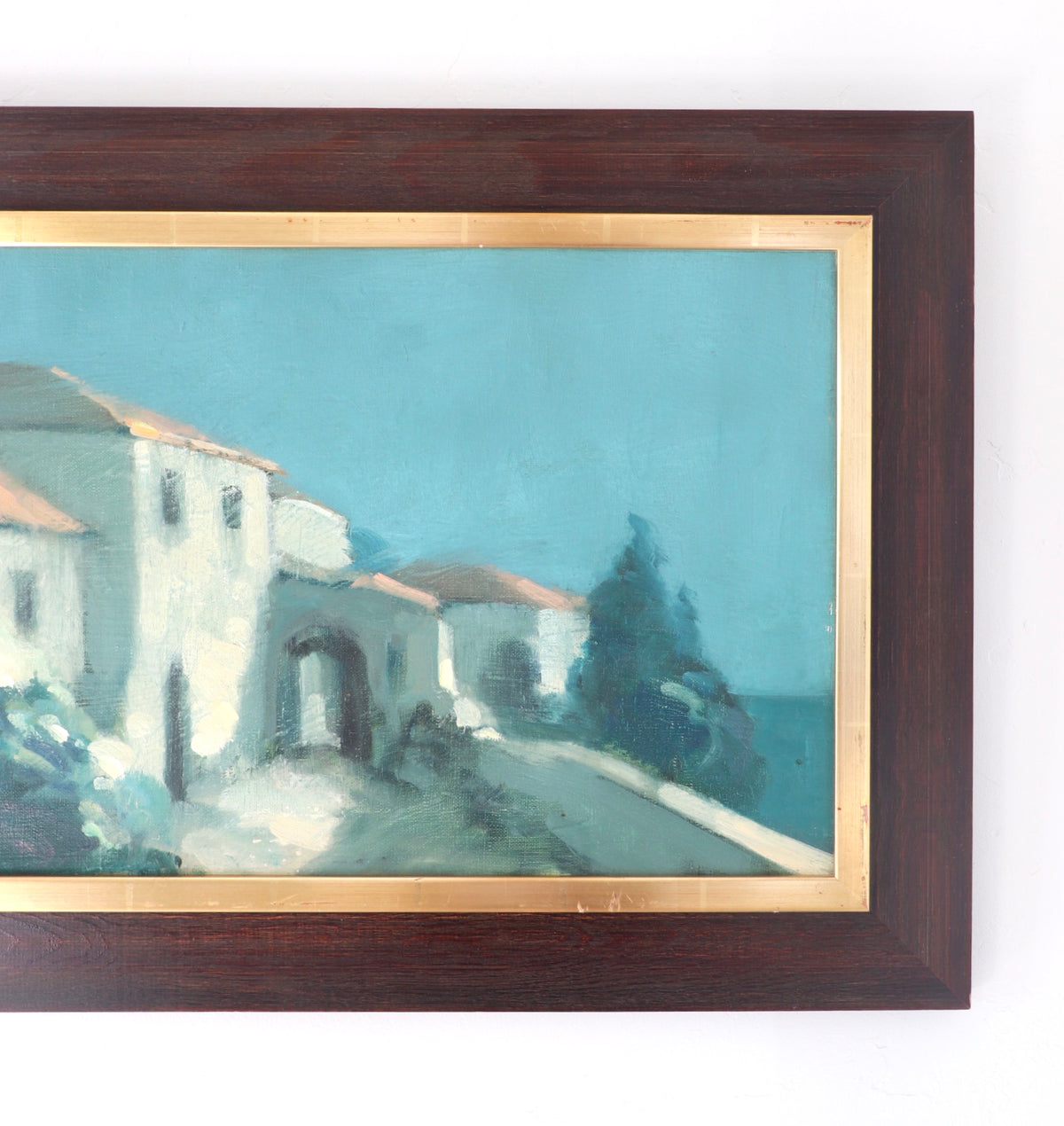 Turquoise sky villa 28" x 19"