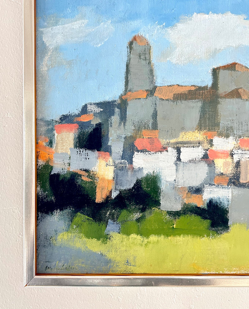 Mediterranean city 22.5" x 14"