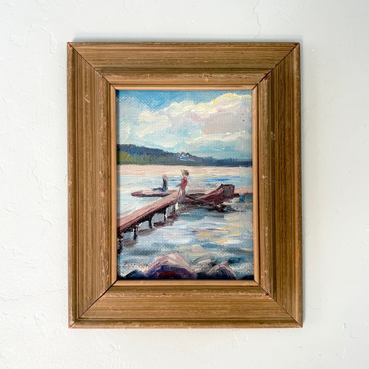 Lake dock 10” x 12.5”