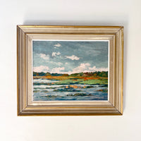 Pastel pond 21.5” x 18”