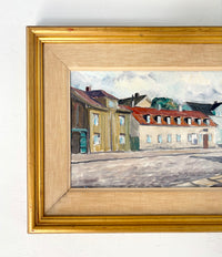 Swedish buildings 21" x 15.5"