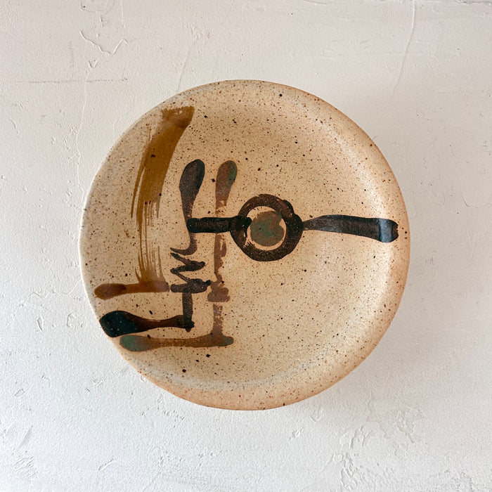 Modernist pottery bowl