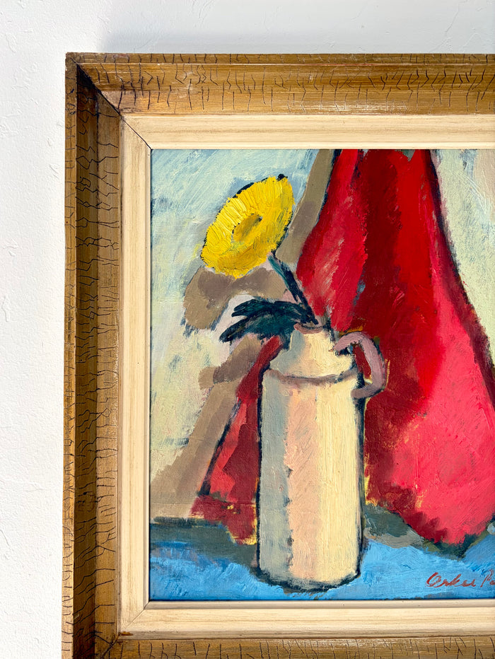 Single yellow stem 16.5” x 18”