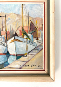 Summer sailboats 18.5” x 15”