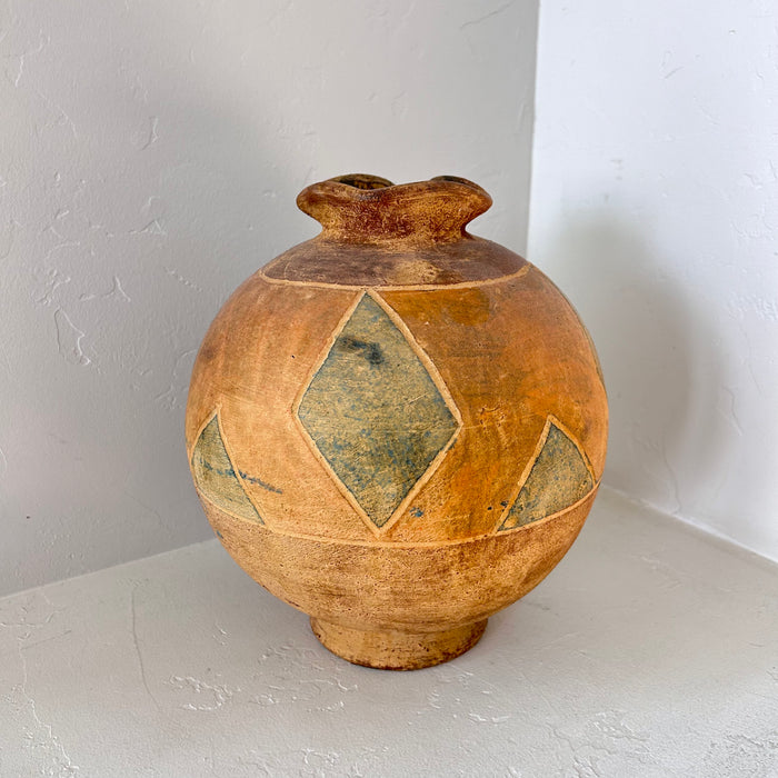 Large rustic vase