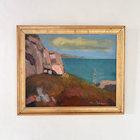 Pink granite coast 23” x 19”