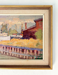 The boat at the cottage 21" x 13.5"