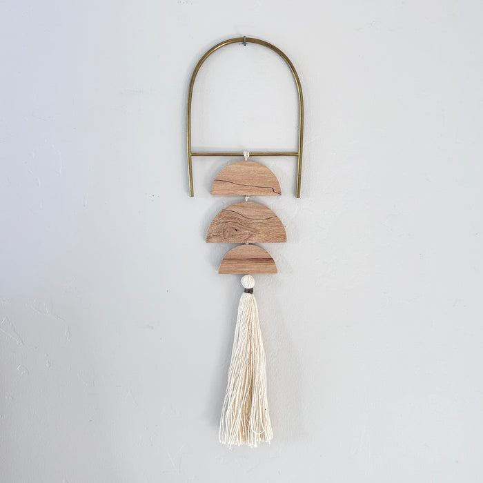 Sunday 007 wall hanging- birch