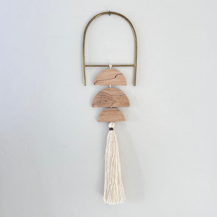 Sunday 007 wall hanging- birch