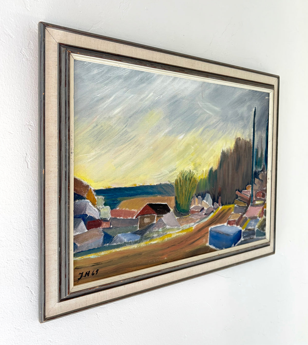 Landscape at dusk 21" x 16"