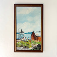 Summer ferry ride 18” x 30”