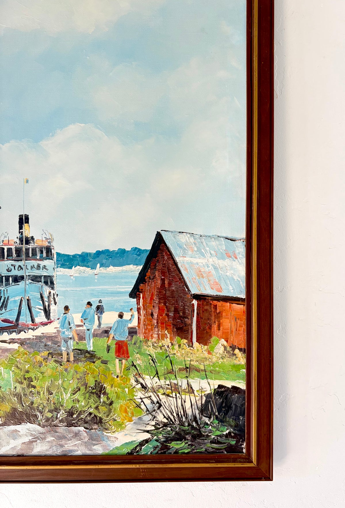 Summer ferry ride 18” x 30”
