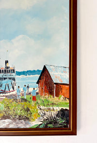 Summer ferry ride 18” x 30”