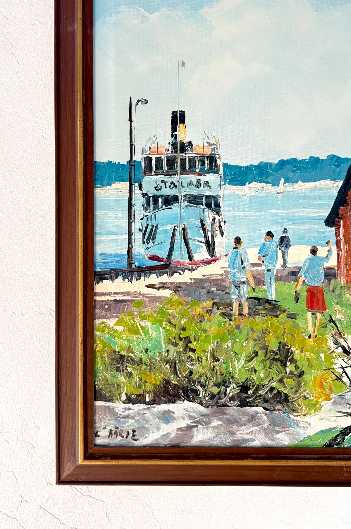Summer ferry ride 18” x 30”