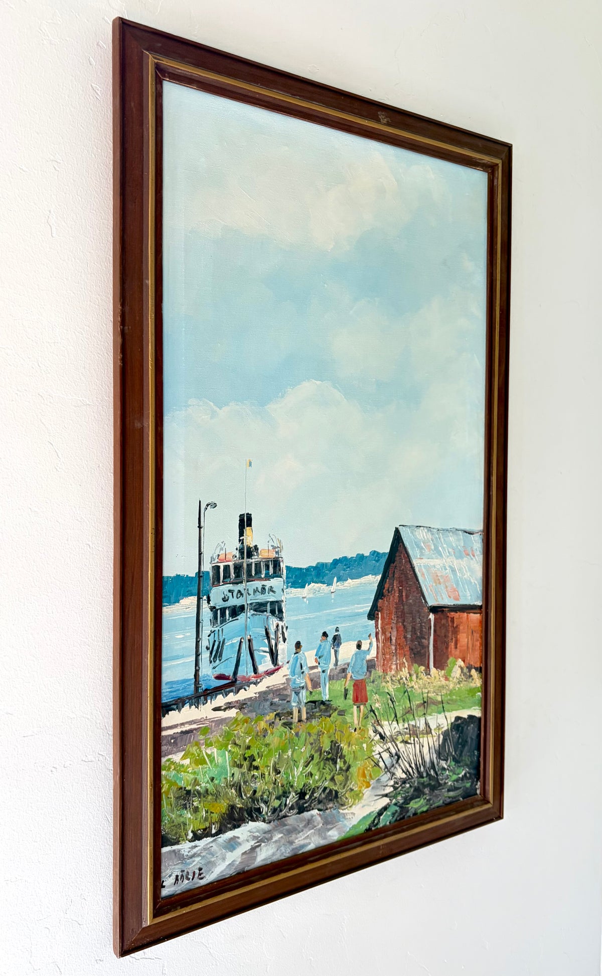 Summer ferry ride 18” x 30”