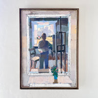 Inside the artist's studio 19” x 26”