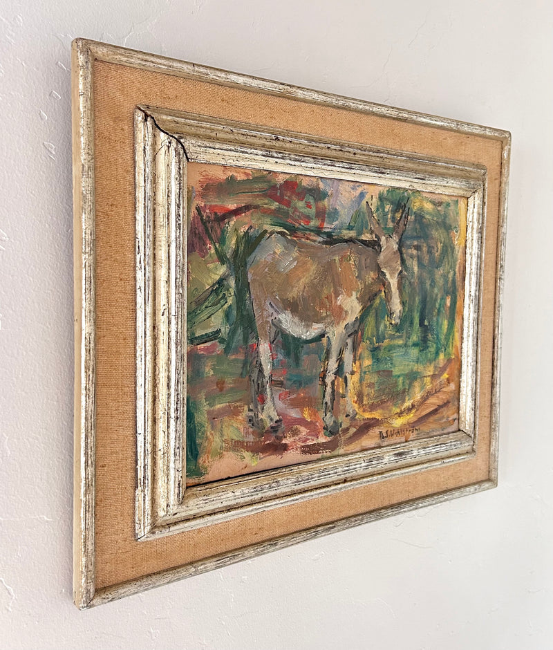 Expressionist mule 17.5” x 14.5”