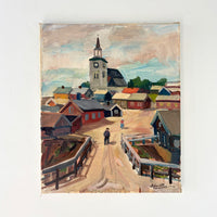 Across the town 15" x 18"