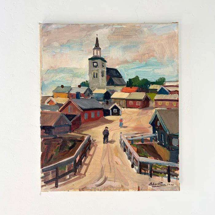 Across the town 15" x 18"