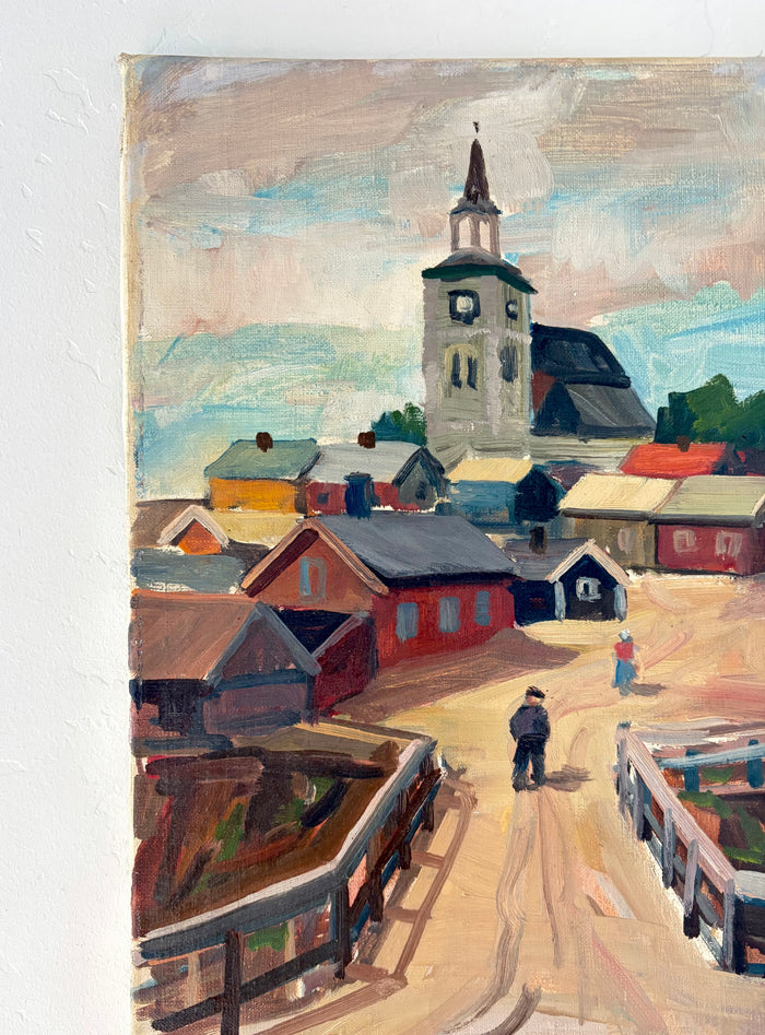 Across the town 15" x 18"