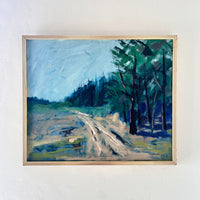 Gestural sweeping landscape 23” x 19”