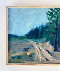 Gestural sweeping landscape 23” x 19”