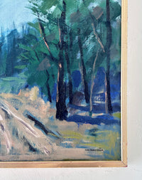 Gestural sweeping landscape 23” x 19”