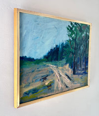 Gestural sweeping landscape 23” x 19”