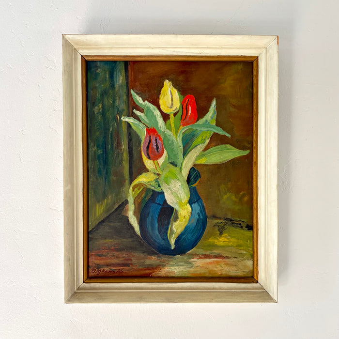 Tulip still life 14.5” x 18”