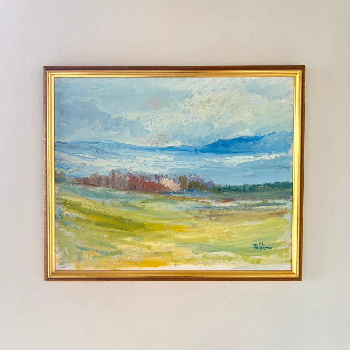 Sweeping meadow 26" x 21.5"